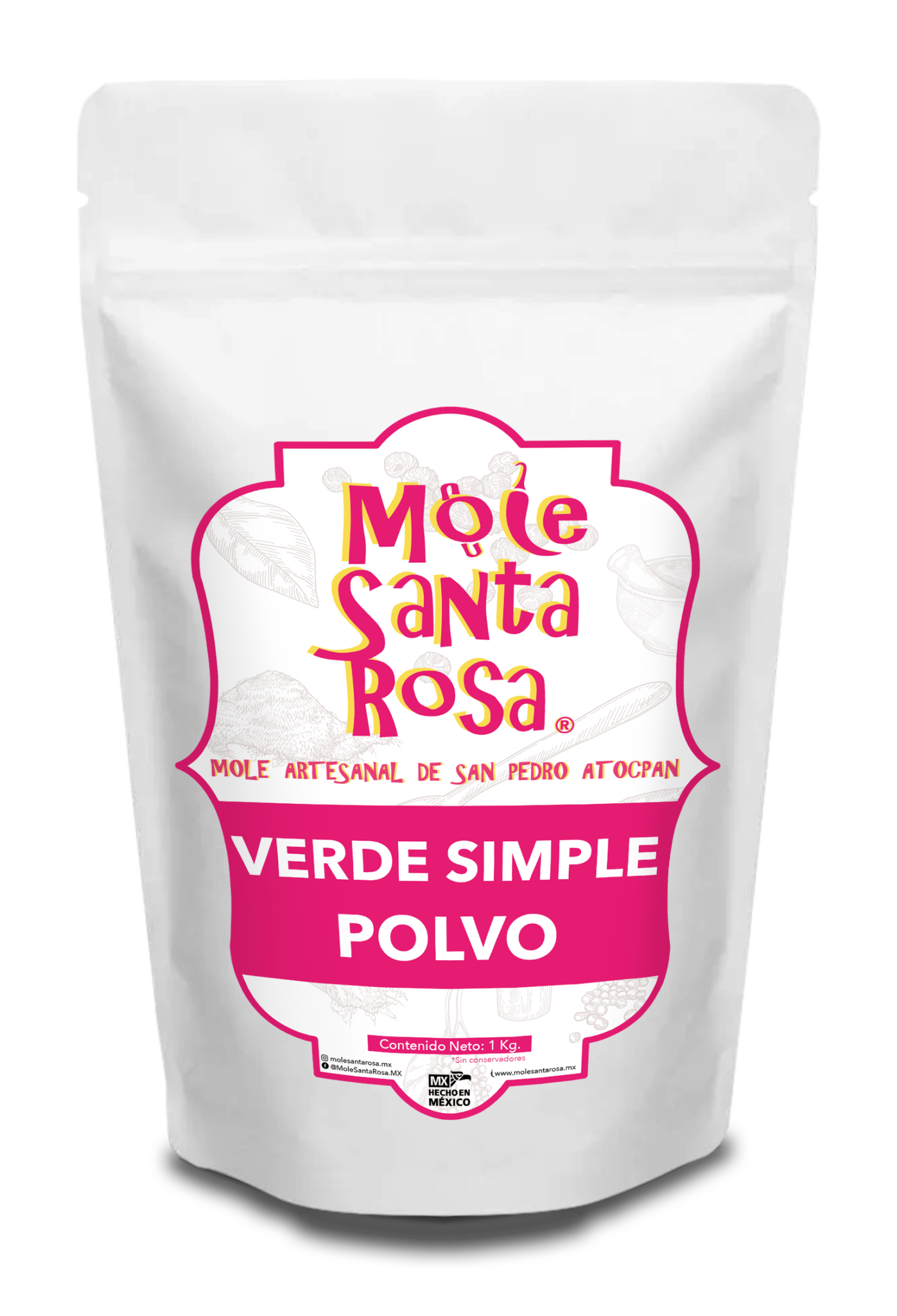 Mole Verde Polvo - Tienda Mole Santa Rosa